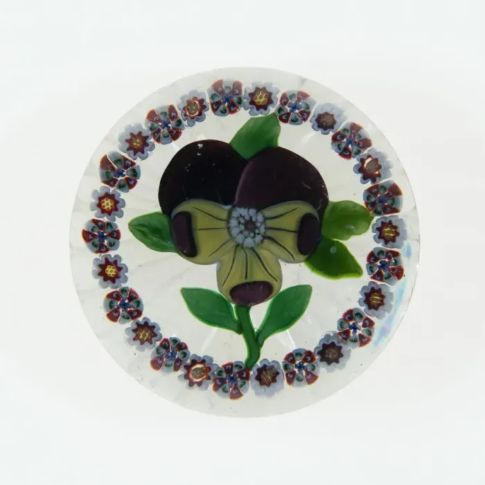 Framed Print : Paperweight, Luneville, c. 1848-55. Creator: Baccarat Glasshouse Framed Print : Paperweight, Luneville, c. 1848-55. Creator: Baccarat Glasshouse