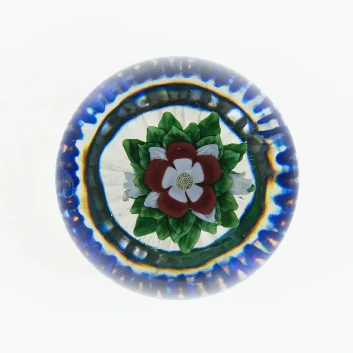 Framed Print : Paperweight, Luneville, c. 1848-55. Creator: Baccarat Glasshouse Framed Print : Paperweight, Luneville, c. 1848-55. Creator: Baccarat Glasshouse
