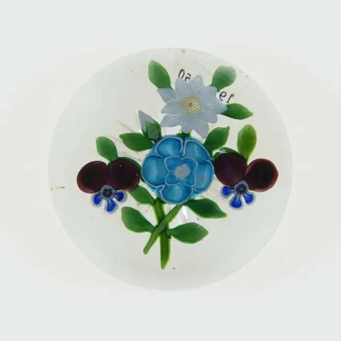 Framed Print : Paperweight, Luneville, c. 1848-55. Creator: Baccarat Glasshouse Framed Print : Paperweight, Luneville, c. 1848-55. Creator: Baccarat Glasshouse