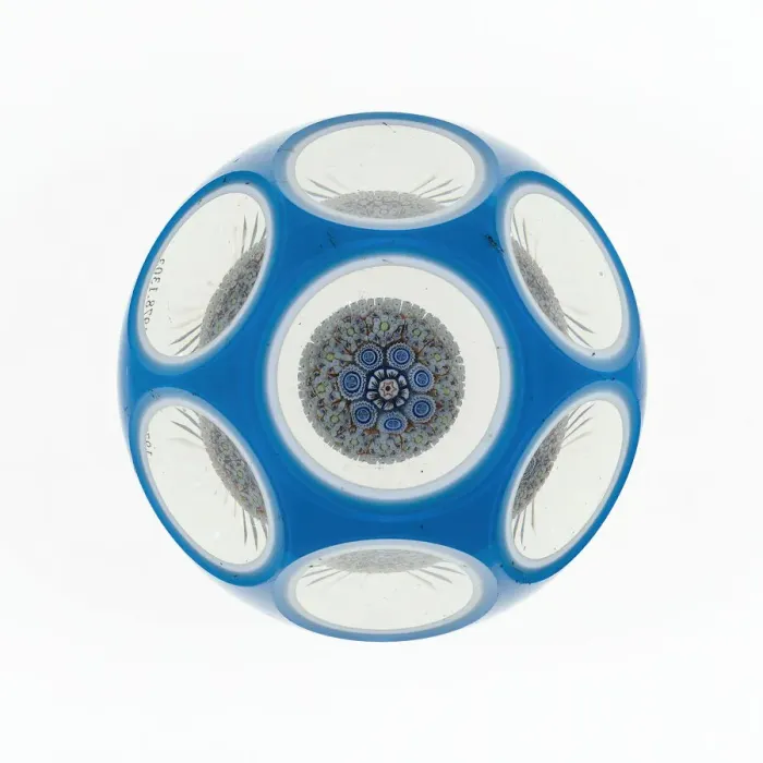 Framed Print : Paperweight, Luneville, c. 1848-55. Creator: Baccarat Glasshouse Framed Print : Paperweight, Luneville, c. 1848-55. Creator: Baccarat Glasshouse