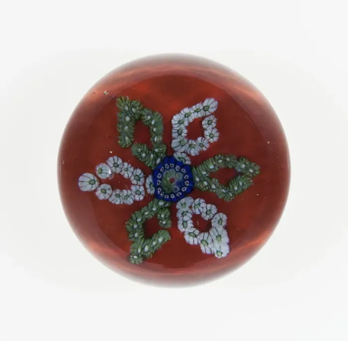 Framed Print : Paperweight, Saint-Louis, c. 1845-55. Creator: Saint-Louis Glassworks Framed Print : Paperweight, Saint-Louis, c. 1845-55. Creator: Saint-Louis Glassworks