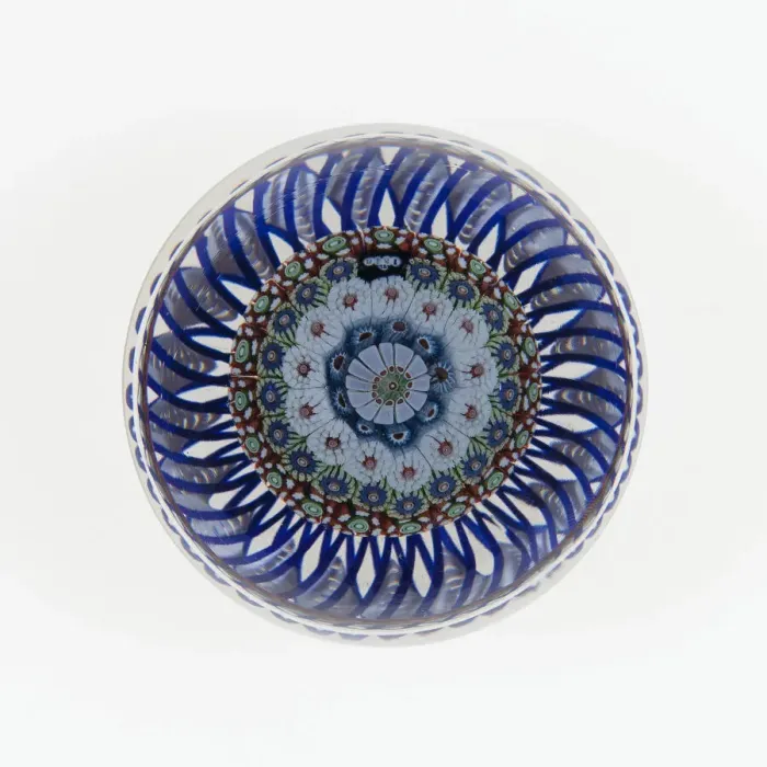 Framed Print : Paperweight, Saint-Louis, c. 1845-55. Creator: Saint-Louis Glassworks Framed Print : Paperweight, Saint-Louis, c. 1845-55. Creator: Saint-Louis Glassworks