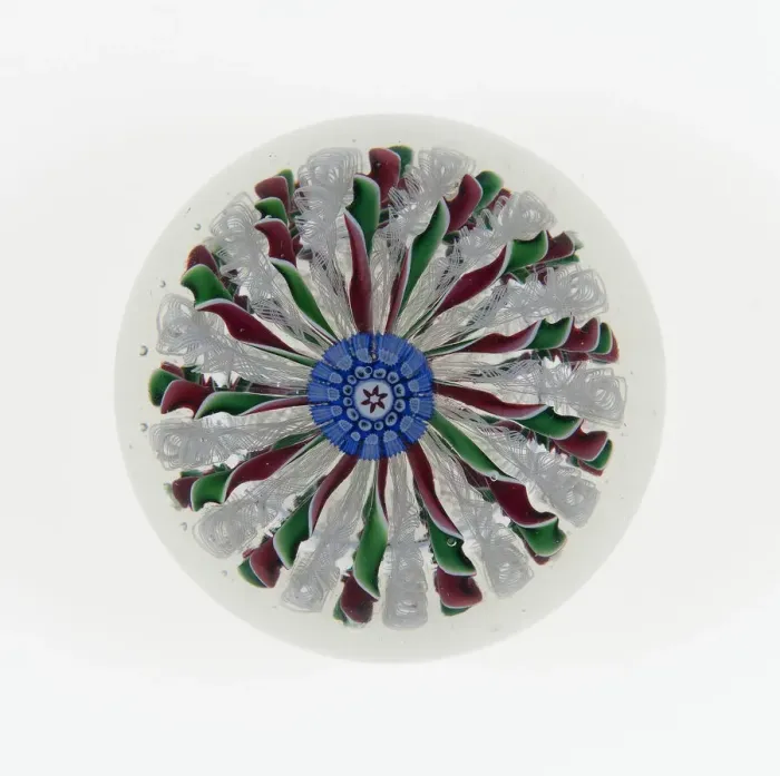 Framed Print : Paperweight, Saint-Louis, c. 1845-55. Creator: Saint-Louis Glassworks Framed Print : Paperweight, Saint-Louis, c. 1845-55. Creator: Saint-Louis Glassworks