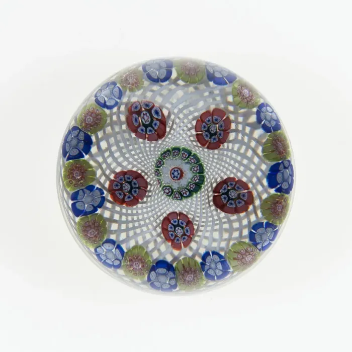 Framed Print : Paperweight, Saint-Louis, c. 1845-55. Creator: Saint-Louis Glassworks Framed Print : Paperweight, Saint-Louis, c. 1845-55. Creator: Saint-Louis Glassworks