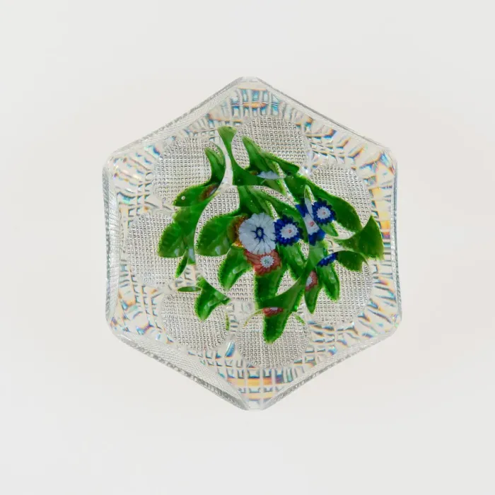 Framed Print : Paperweight, Saint-Louis, c. 1848-55. Creator: Saint-Louis Glassworks Framed Print : Paperweight, Saint-Louis, c. 1848-55. Creator: Saint-Louis Glassworks