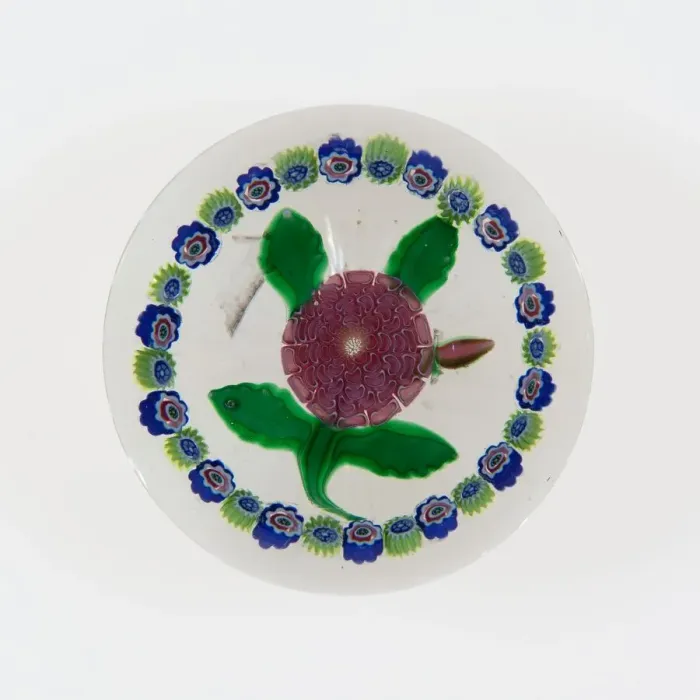 Framed Print : Paperweight, Saint-Louis, c. 1848-55. Creator: Saint-Louis Glassworks Framed Print : Paperweight, Saint-Louis, c. 1848-55. Creator: Saint-Louis Glassworks