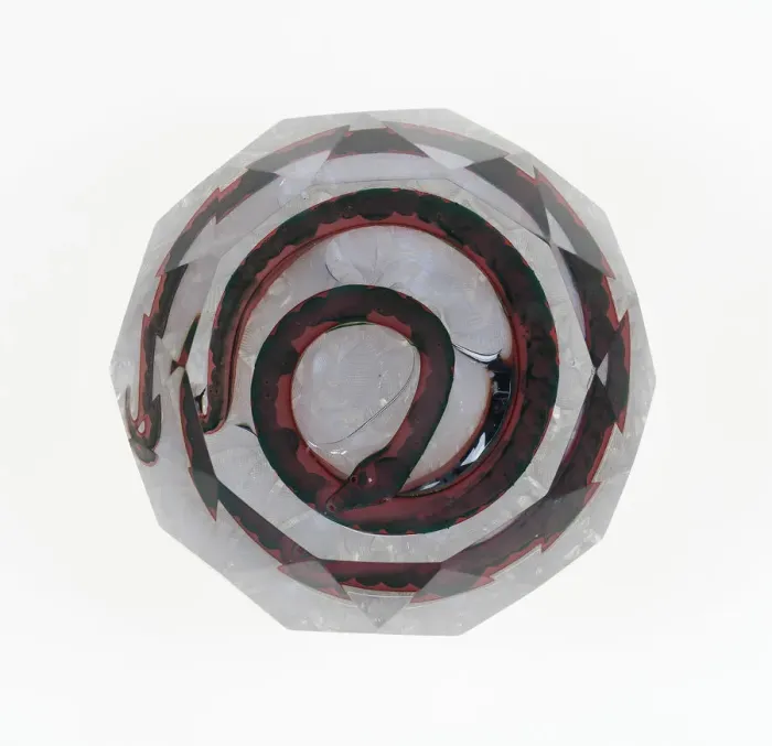 Framed Print : Paperweight, Saint-Louis, c. 1848-55. Creator: Saint-Louis Glassworks Framed Print : Paperweight, Saint-Louis, c. 1848-55. Creator: Saint-Louis Glassworks