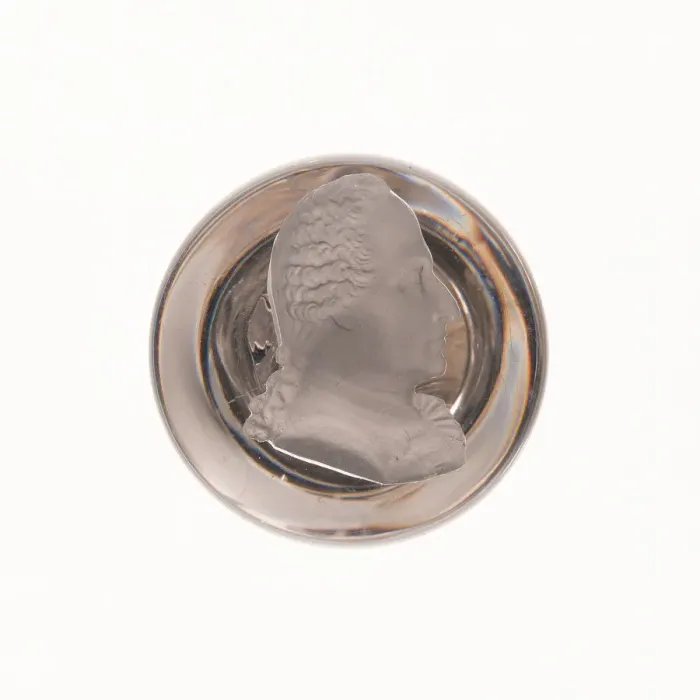 Framed Print : Paperweight, United States, c. 1846-55. Creator: Unknown Framed Print : Paperweight, United States, c. 1846-55. Creator: Unknown