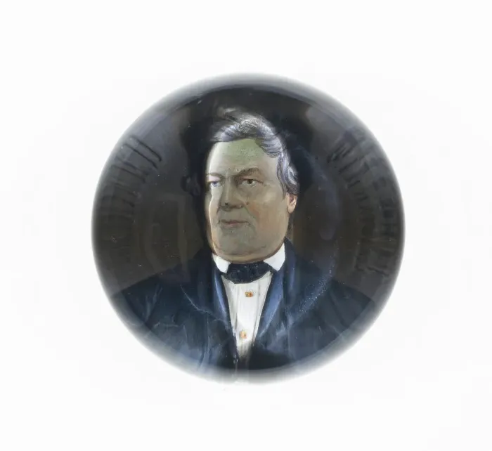 Framed Print : Paperweight, United States, c. 1850-53. Creator: Unknown Framed Print : Paperweight, United States, c. 1850-53. Creator: Unknown