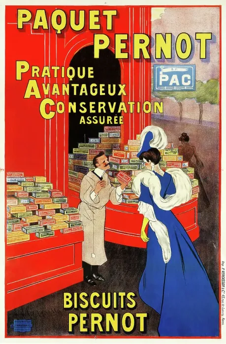 Framed Print : Paquet Pernot, 1912. Creator: Cappiello, Leonetto (1875-1942) Framed Print : Paquet Pernot, 1912. Creator: Cappiello, Leonetto (1875-1942)