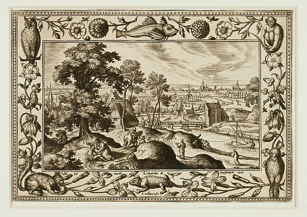 The Parable of the Good Samaritan, from Landscapes with Old and New Testament Scenes