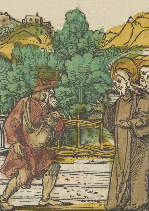 Framed Print : The Parable of the Sower, from Das Plenarium, 1517. Creator Framed Print : The Parable of the Sower, from Das Plenarium, 1517. Creator