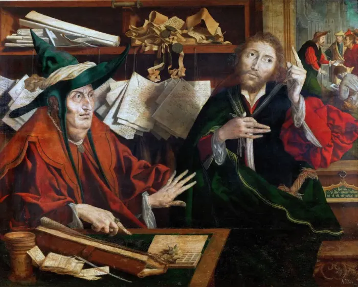 Framed Print : The Parable of the Unjust Steward, c. 1540