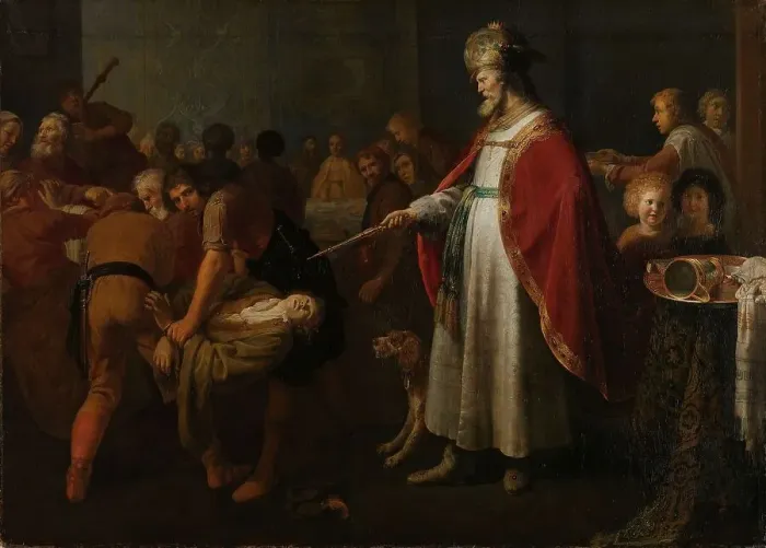 Framed Print : The Parable of the Unworthy Wedding Guest, 1630-1651. Creator: Jacob Adriaensz. Backer Framed Print : The Parable of the Unworthy Wedding Guest, 1630-1651. Creator: Jacob Adriaensz. Backer