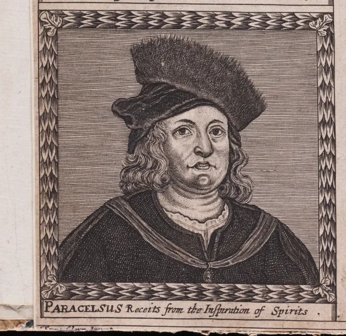 Framed Print : Paracelsus (From: The order of the Inspirati), 1659. Artist: Anonymous Framed Print : Paracelsus (From: The order of the Inspirati), 1659. Artist: Anonymous