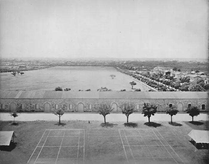 Framed Print : Parade Grounds, San Antonio, Texas, c1897. Creator: Unknown Framed Print : Parade Grounds, San Antonio, Texas, c1897. Creator: Unknown