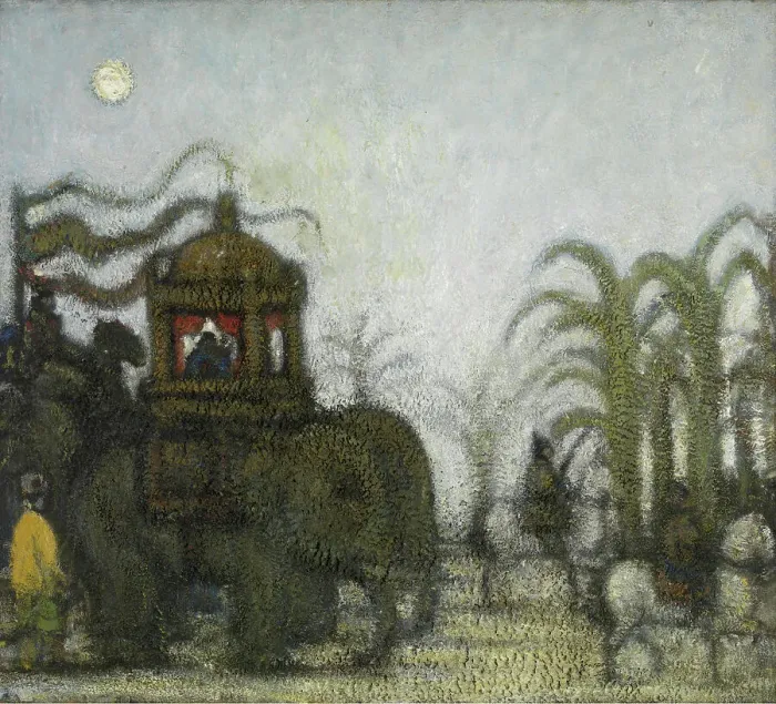 Framed Print : The Parade of the Magi, 1925. Creator: Jakob Smits