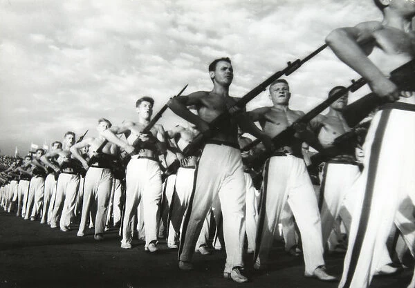 Parade of the Young Communists, Moscow, USSR, 1930s