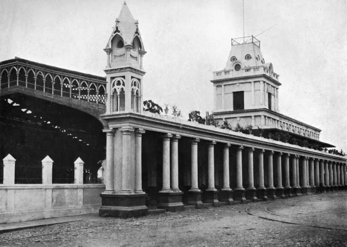 Framed Print : Paraguayan Central Railway Station, Asuncion, Paraguay, 1911 Framed Print : Paraguayan Central Railway Station, Asuncion, Paraguay, 1911