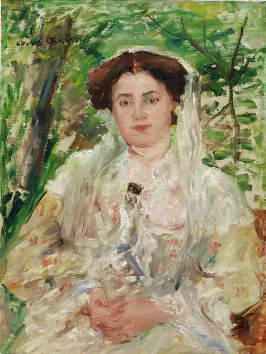 Framed Print : Paraphrase (Portrait of Charlotte Berend), 1907. Creator: Corinth, Lovis (1858-1925) Framed Print : Paraphrase (Portrait of Charlotte Berend), 1907. Creator: Corinth, Lovis (1858-1925)