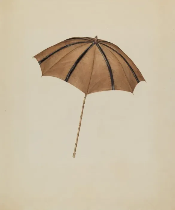 Framed Print : Parasol, 1935 / 1942. Creator: Melita Hofmann Framed Print : Parasol, 1935 / 1942. Creator: Melita Hofmann