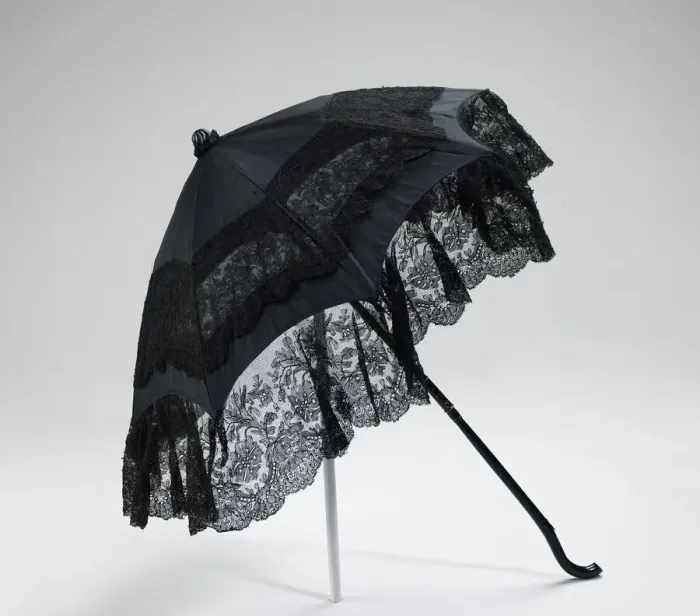 Framed Print : Parasol, American, 1845-55. Creator: Unknown Framed Print : Parasol, American, 1845-55. Creator: Unknown
