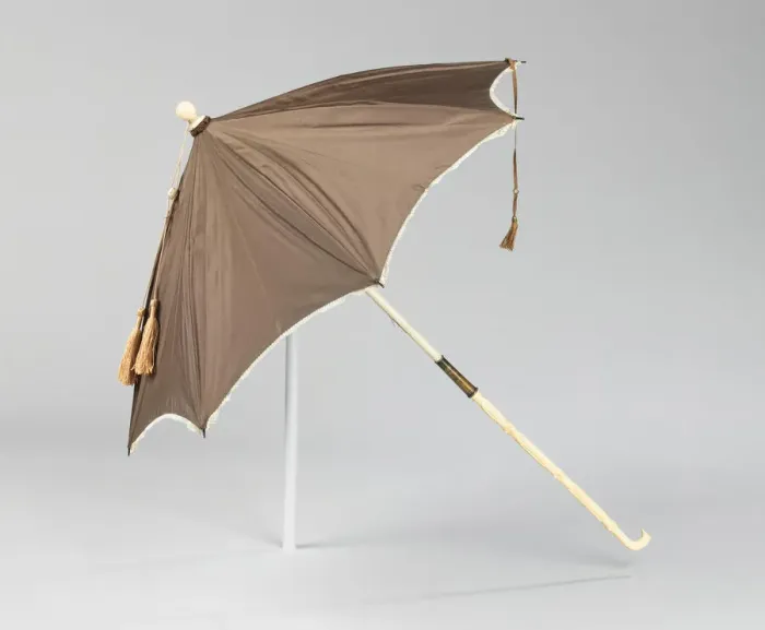 Framed Print : Parasol, American, 1850-69. Creator: Unknown Framed Print : Parasol, American, 1850-69. Creator: Unknown