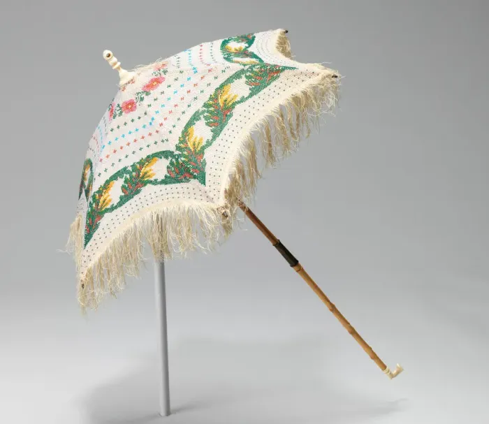 Framed Print : Parasol, American, ca. 1870. Creator: Unknown Framed Print : Parasol, American, ca. 1870. Creator: Unknown