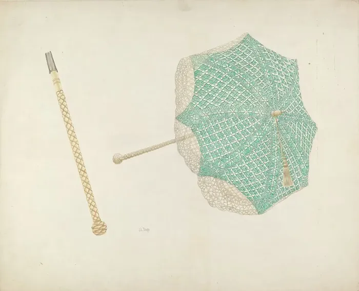 Framed Print : Parasol, c. 1937. Creator: Joseph L. Boyd Framed Print : Parasol, c. 1937. Creator: Joseph L. Boyd