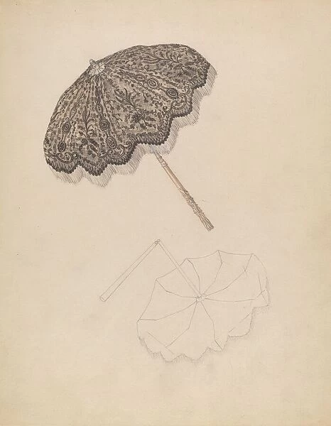 Parasol, c. 1938. Creator: Gladys Cook