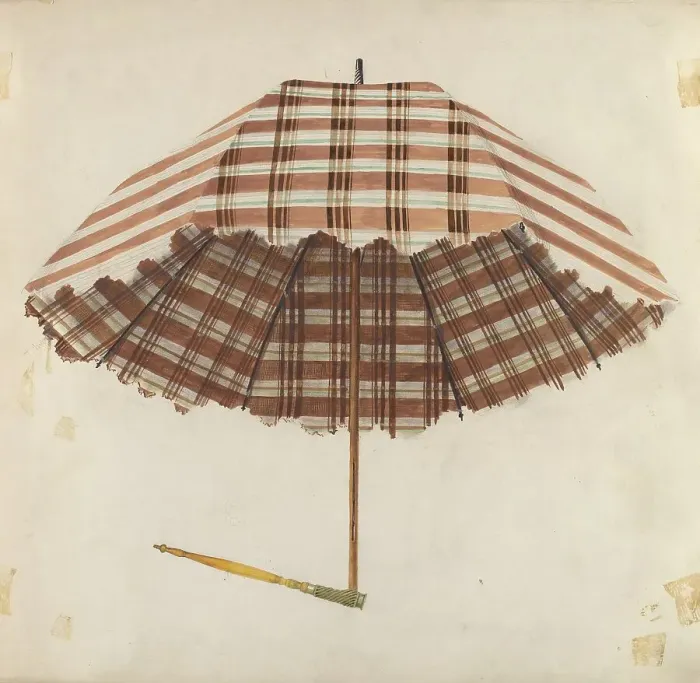 Framed Print : Parasol, c. 1938. Creator: J. J. Neill Framed Print : Parasol, c. 1938. Creator: J. J. Neill