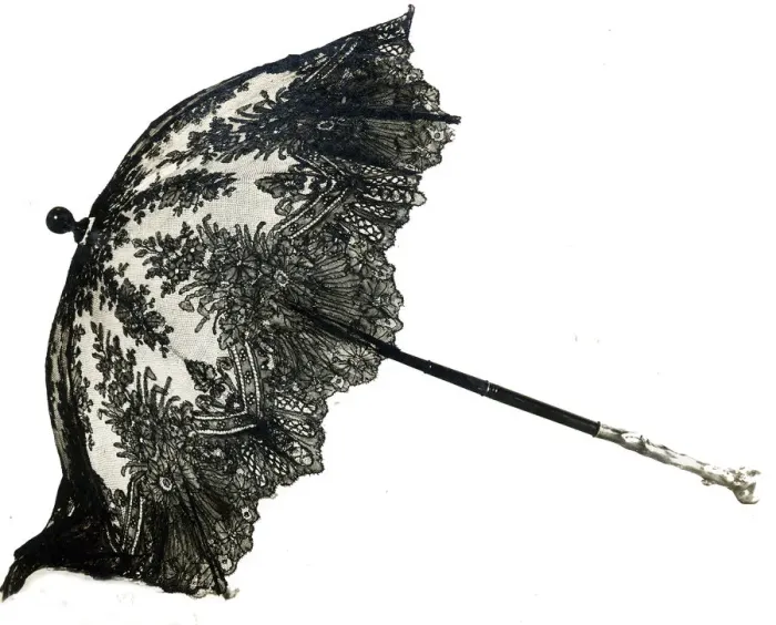 Framed Print : Parasol, France, c. 1865 / 70. Creator: Gorham Manufacturing Company Framed Print : Parasol, France, c. 1865 / 70. Creator: Gorham Manufacturing Company