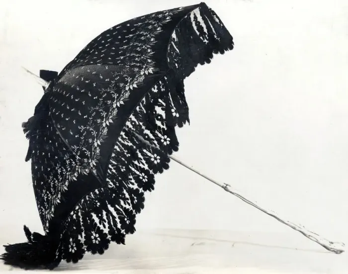 Framed Print : Parasol, France, c. 1878. Creator: Unknown Framed Print : Parasol, France, c. 1878. Creator: Unknown
