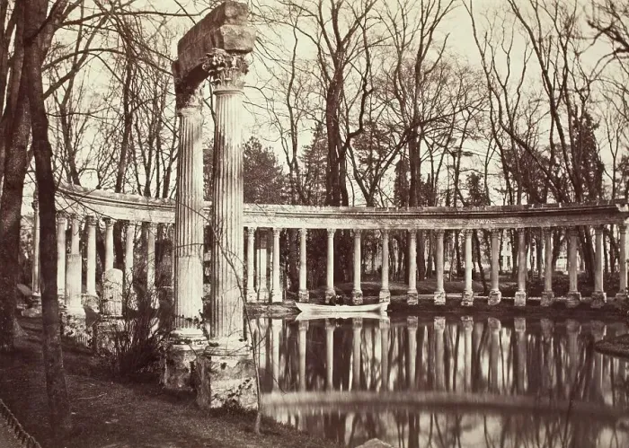 Framed Print : Parc Monceau, Paris, Printed 1850 circa. Creator: Charles Marville Framed Print : Parc Monceau, Paris, Printed 1850 circa. Creator: Charles Marville