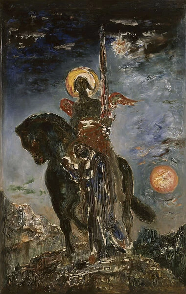 The Parca and the Angel of Death (La Parque et l ange de la Mort), c. 1890