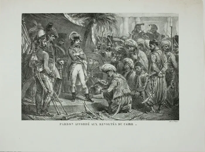 Framed Print : Pardon Granted to the Cairo Rebels, 1827. Creator: Auguste Raffet Framed Print : Pardon Granted to the Cairo Rebels, 1827. Creator: Auguste Raffet