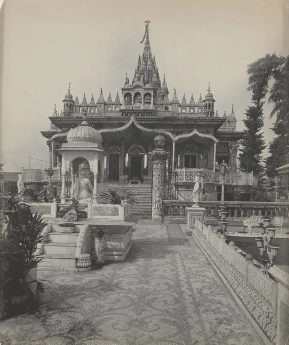 Framed Print : Pareshnath, Jain Temple, Calcutta, c. 1890s. Creator: A. W. A. Plate Studio (Ceylonese) Framed Print : Pareshnath, Jain Temple, Calcutta, c. 1890s. Creator: A. W. A. Plate Studio (Ceylonese)