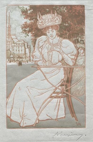Paris Almanac, 1897: Summer, 1897. Creator: Auguste Louis Lepere (French, 1849-1918)