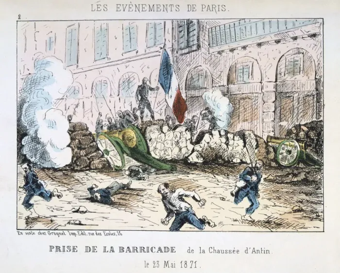 Framed Print : Paris Commune, 1871 Framed Print : Paris Commune, 1871