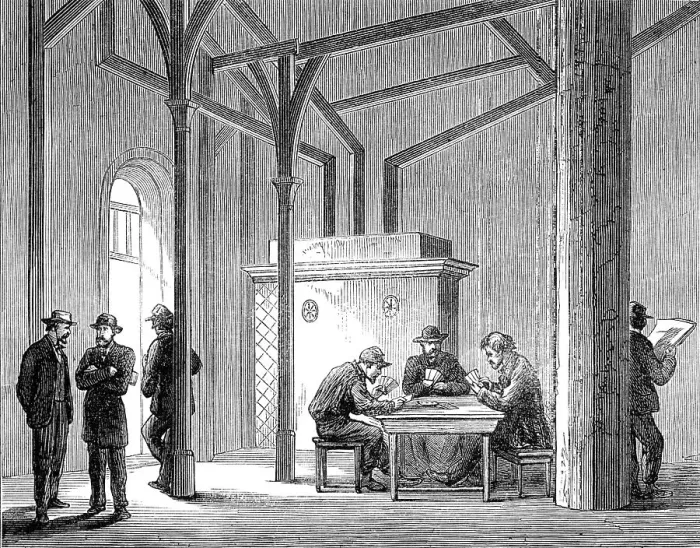 Framed Print : Paris Demolitions - heating-room, 1864. Creator: Unknown Framed Print : Paris Demolitions - heating-room, 1864. Creator: Unknown