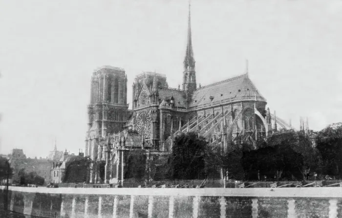 Framed Print : Paris - Eglise Notre-Dame L'Abside, 1847. Creator: Unknown. Paris - Eglise Notre-Dame L'Abside, 1847. Creator: Unknown Framed Print : Paris - Eglise Notre-Dame L'Abside, 1847. Creator: Unknown. Paris - Eglise Notre-Dame L'Abside, 1847. Creator: Unknown