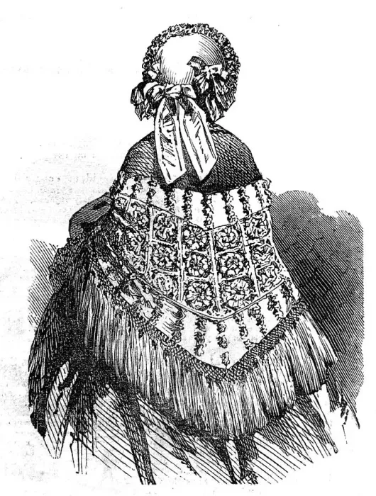 Framed Print : Paris Fashions for August, 1854. Creator: Unknown Framed Print : Paris Fashions for August, 1854. Creator: Unknown