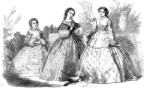 Paris Fashions for July, 1860. Creator: Unknown