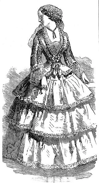 Paris Fashions for the New Year, 1854. Creator: Unknown