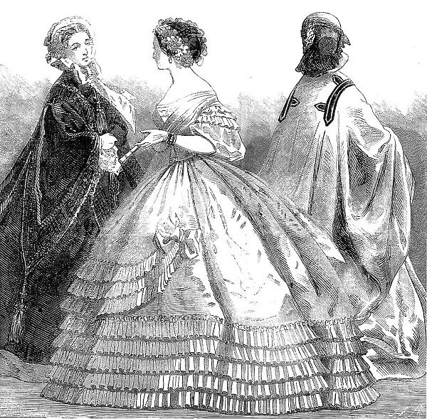 Paris Fashions for November, 1860. Creator: Unknown
