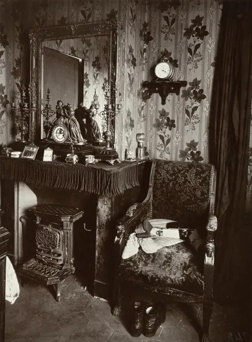 Framed Print : Paris Interior, c1910s, (1956). Creator: Eugene Atget Framed Print : Paris Interior, c1910s, (1956). Creator: Eugene Atget