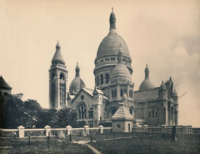 Framed Print : Paris. - La Basilique Du Sacre - Coeur, c1910. Creator: Unknown Framed Print : Paris. - La Basilique Du Sacre - Coeur, c1910. Creator: Unknown