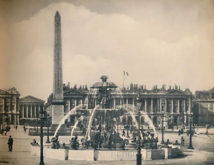 Framed Print : Paris. - La Place De La Concorde. - LL, c1910. Creator: Unknown Framed Print : Paris. - La Place De La Concorde. - LL, c1910. Creator: Unknown