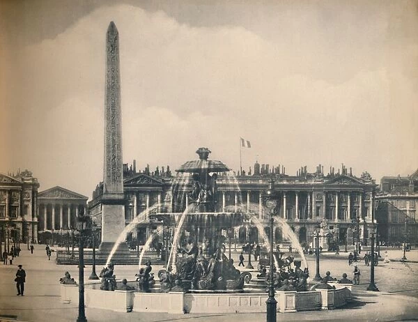 Paris. - La Place De La Concorde. - LL, c1910. Creator: Unknown