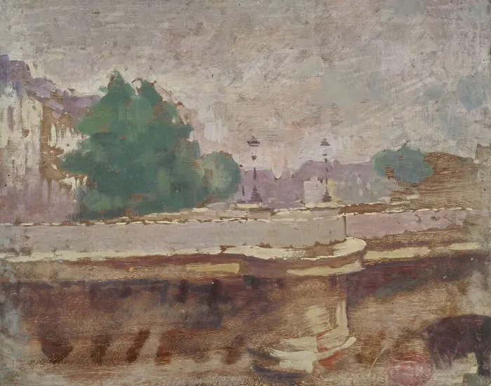 Framed Print : Paris, le pont Neuf, between 1863 and 1932. Creator: Jules Ernest Renoux Framed Print : Paris, le pont Neuf, between 1863 and 1932. Creator: Jules Ernest Renoux